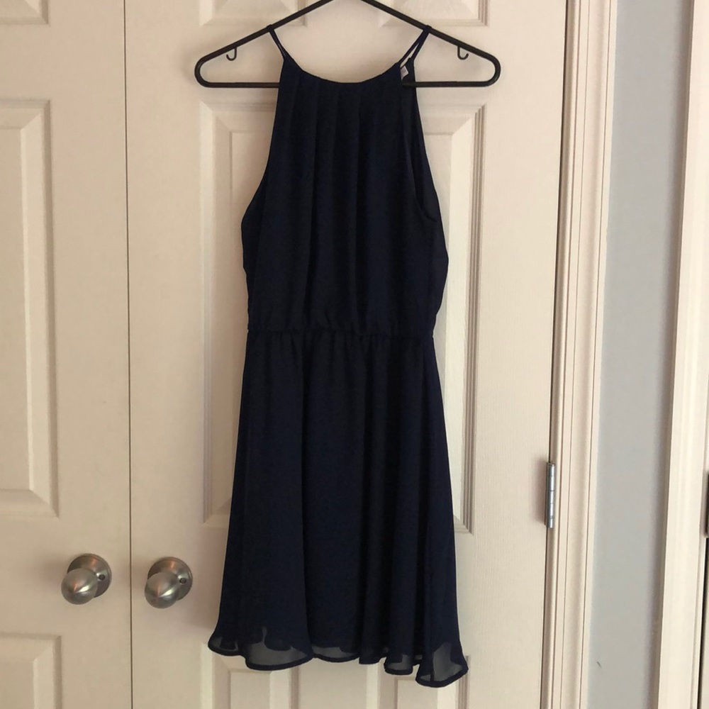 Nordstrom Navy Blue Dress